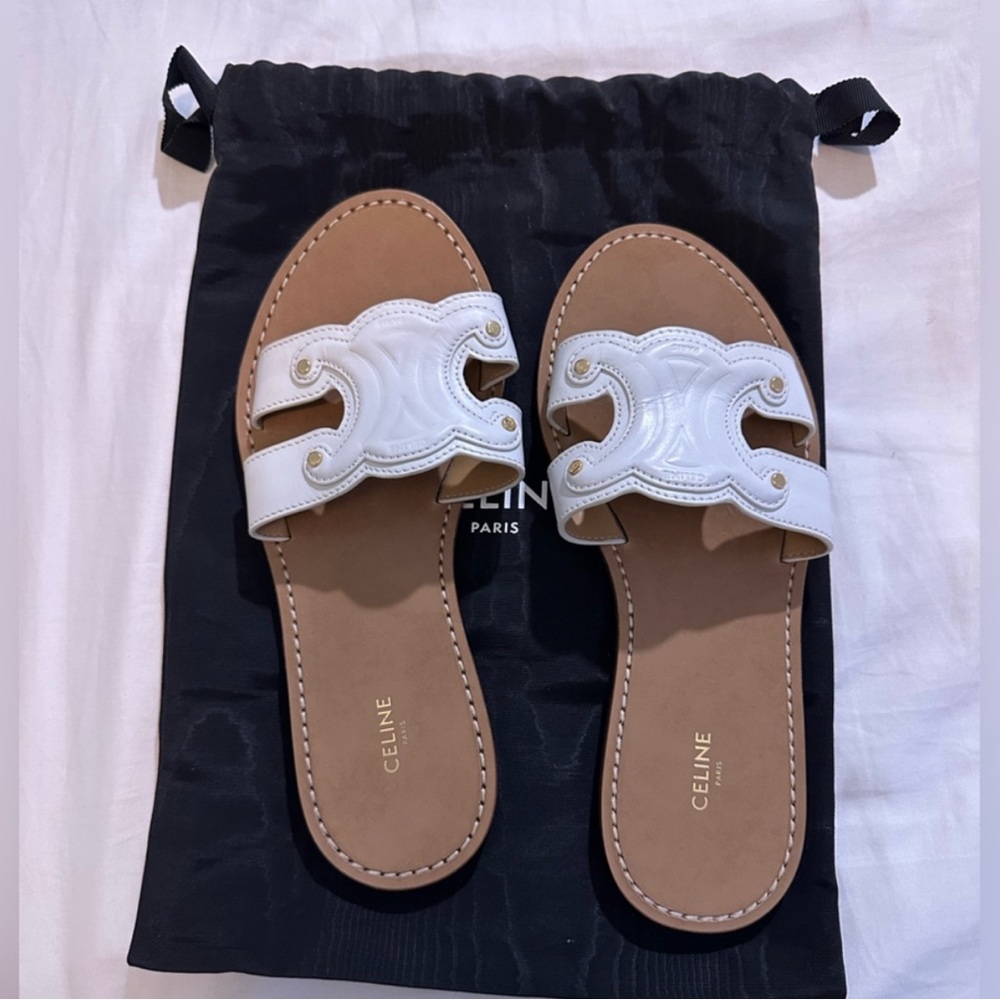 Celine triomphe sandals